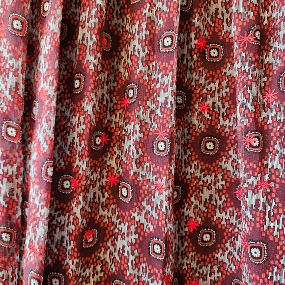 cinq a sept Silk Boho Strapless Maxi Tassel Dress - Picture 4 of 7